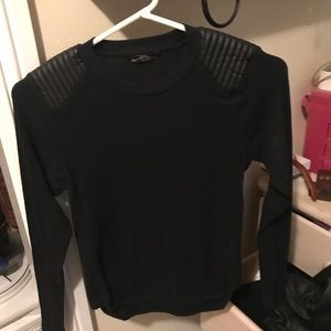 Zara long sleeve Moto shirt